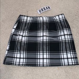 Urban Outfitters Plaid Skirt
